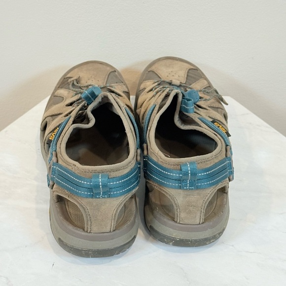 ?Teva Men’s Outdoor Sandals - Brown and Blue EUC? main image 5